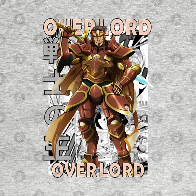 Gazef Stronoff Over Lord ōbārōdo weeaboo guild Manga Style Anime by rWashor